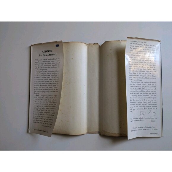 A BOOK by Desi Arnaz First Edition Morrow 1976 Cuban Love Lucy Memoir Hardcover - Picture 4 of 16